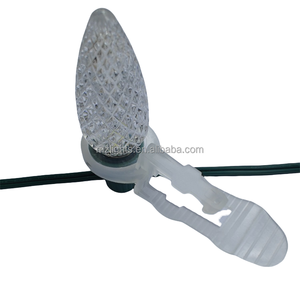 Clip circolari C7 Tuff di alta qualità, tutto <span class=keywords><strong>in</strong></span> uno, <span class=keywords><strong>per</strong></span> bobine di luci natalizie con attacco C7 - Product Image 5