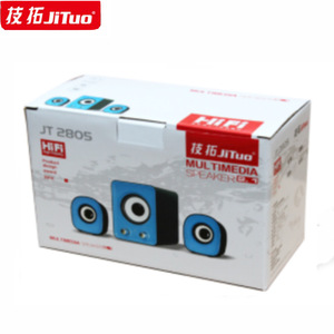 JiTuo JT2805 2.1 <b>Speaker</b> System USB Powered Computer Stereo <b>Mini</b> Subwoofer For Desktop Laptop - Product Image 3