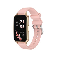 Montre connectée à écran tactile IPS, boîtier en alliage, multifonction, pour hommes et femmes, avec suivi de la fréquence cardiaque, notification de messages, suivi de la forme physique