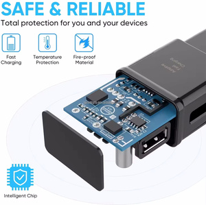 US EU UK Original 15W <span class=keywords><strong>Chargeur</strong></span> 9V1.67A 5V2A QC 3.0 Usb <span class=keywords><strong>Chargeur</strong></span> rapide pour <span class=keywords><strong>Samsung</strong></span> S6 <span class=keywords><strong>S7</strong></span> s8 s10 Adaptateur de voyage USB mural rapide - Product Image 3