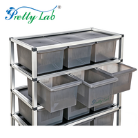Système de rayonnages pour terrariums de reptiles, élevage de pythons ball pythons