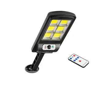 Luminaria Led Tenaga Surya, Kontrol Jarak Jauh Foco LED De 150 Sensor Cahaya Matahari