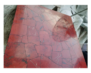 Agate rouge rugueuse Turquoise rouge pierre précédente Agate <span class=keywords><strong>mousse</strong></span> rouge jaspe rouge carrelage - Product Image 5