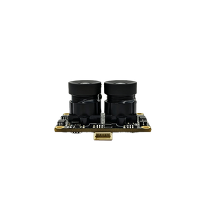 โมดูลกล้อง USB 2.0 เลนส์คู่ 2MP เซ็นเซอร์ GC2053 เครื่องบันทึกการเข้าออกด้วยระบบจดจำใบหน้า ความละเอียด 1080P มุมกว้าง 95 องศา °   การใช้งานภายในอาคาร FOV - Product Image 4
