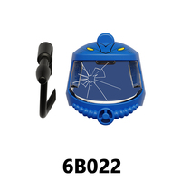 6B021-6B024 Cyborg Organisme Cybtronique Mini Briques Accessoires Éducatifs Blocs de Construction en Plastique pour Enfants Jouets Cadeaux
