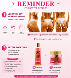 Crema Sexy per Sollevamento Glutei, Crema per l'Ingrandimento <span class=keywords><strong>di</strong></span> <span class=keywords><strong>Seno</strong></span> e Glutei, Crema per il Miglioramento dei Glutei per Donne - Product Image 5
