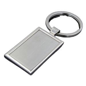 Porte-clés vierge en acier inoxydable pour sublimation, personnalisable avec logo, pour promotion automobile ou comme cadeau promotionnel - Product Image 2