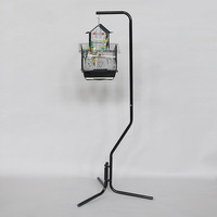 Petite cage à oiseaux pour perruches, agapornis, perruches, pinsons, canaris, cage en métal pour perroquets pour la maison ou les voyages, fournitures pour oiseaux