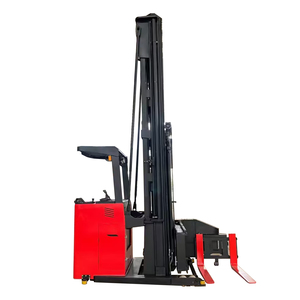 NOELIFT 1 tonnellata uomini su <span class=keywords><strong>3</strong></span> vie camion corridoio molto stretto con macchina fotografica a forcella 3000mm Duplex albero 48V/400Ah batteria e Display a colori - Product Image 3