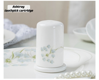 Jingdezhen Os Porcelaine 56Pcs Gris Overglaze Logo Personnalisé Bol Assiette Céramique Porcelaine Dîner Vaisselle Ensemble