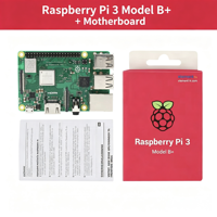 Raspberry Pi 3 Model B+ Geliştirme Kartı 1.4GHz 64-bit Diğer Elektronik Bileşenler Stokta Raspberry Pi 3 Model B+