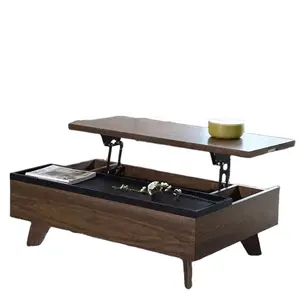 golden supplier wholesale wood coffee table living room lift up multifunctional home center coffee tables