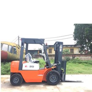 <span class=keywords><strong>Chariot</strong></span> élévateur <span class=keywords><strong>Yale</strong></span> de 3 m de hauteur de levage, capacité de 2 tonnes, chariots élévateurs <span class=keywords><strong>diesel</strong></span> jaunes CPCD20 avec roues en caoutchouc - Product Image 6