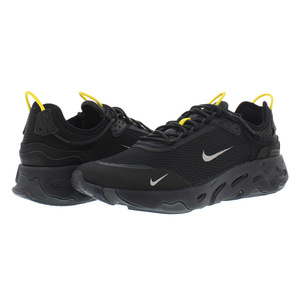 Scarpe da uomo Nike React Live Colore: Nero/Argento/Giallo 100% autentiche - Product Image 3