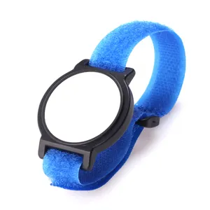 Personalized Nylon Watch Strap RFID Wristband Durable NFC Plastic Bracelet with Epoxy Tag