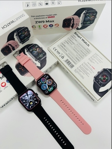 2025 gran oferta ZW9 Max reloj inteligente pantalla HD 290mAh batería ultrafina 9MM monitoreo de salud deportes Fitness Smartwatch - Product Image 3