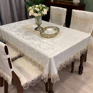 2024 nuovo arrivo elegante tovaglia con stampa floreale tovaglia <span class=keywords><strong>in</strong></span> <span class=keywords><strong>pizzo</strong></span> - Product Image 4