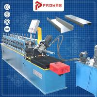 Machine de profilage à haute efficacité pour profilés légers en U et rails de toiture en acier léger, fabrication chinoise