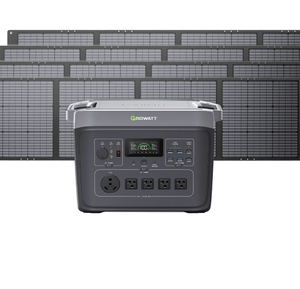 สถานีพลังงาน Growatt INFINITY 2000 PRO พลังงาน2400วัตต์แบตเตอรี่ LiFePO4ช่องเสียบ15ช่องโหมด UPS เยอรมนี - Product Image 2