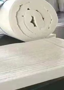 <span class=keywords><strong>Rouleau</strong></span> de couverture en silicate d'aluminium AL2O3+SIO2 blanc pur, résistance à la chaleur 1430°C, matériau réfractaire, couverture industrielle en silicate de 50 mm - Product Image 3