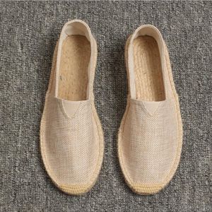Chaussures mocassins pour hommes à livraison rapide, espadrilles décontractées en toile, chaussures plates décontractées en toile, nouvelle vente chaude - Product Image 2