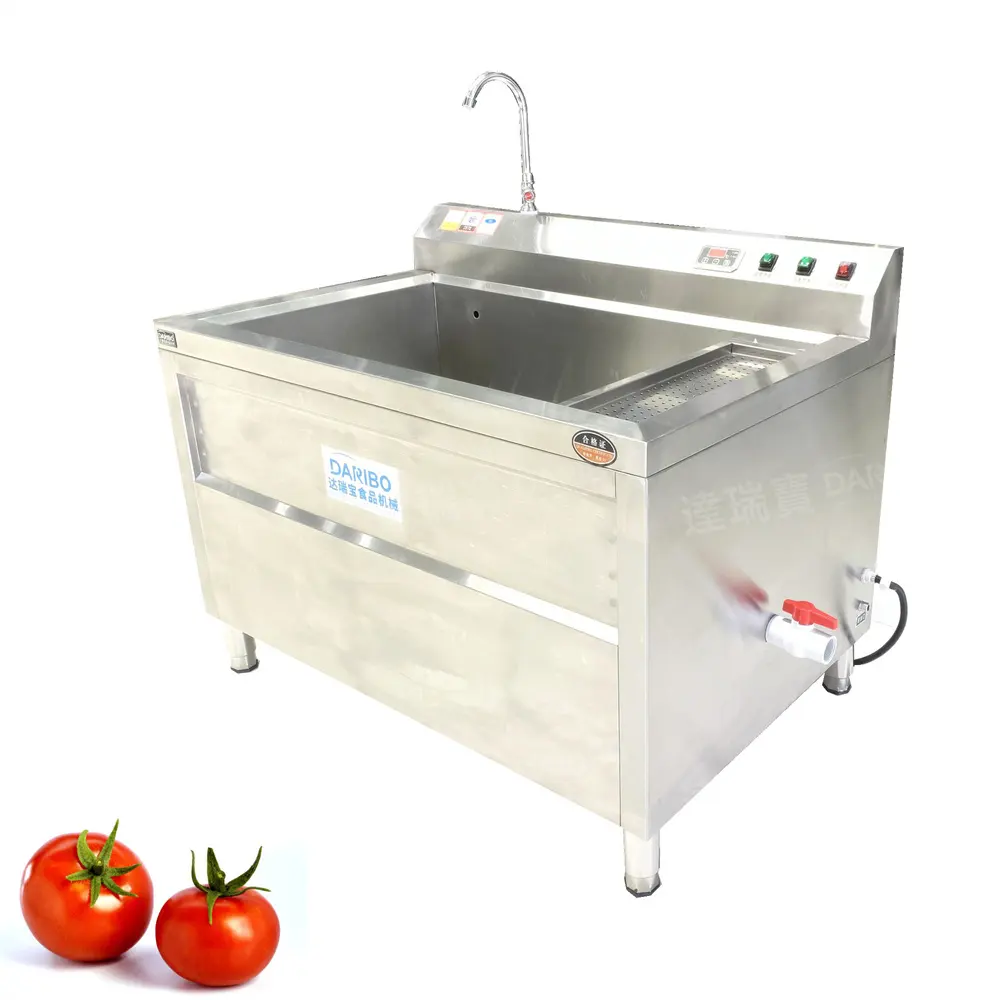 स्वचालित सब्जी सफाई मशीन सलाद ताजा फल पत्ती सब्जी वॉशर