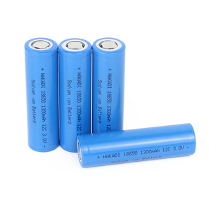 Baterai Lithium 18650 Kapasitas Besar Flat-top 3V 1300 12C untuk Kipas Angin, Karaoke, Penghangat Tangan, Dapat Diisi Ulang (0~60) - Product Image 1