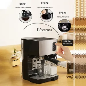 ماكينة صنع القهوة نصف آلية