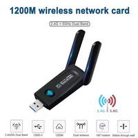 Adaptateur WiFi 7 pour ordinateur portable, double bande 2,4G et 5G AX1800, USB 3.0 interne, 1200 Mbps, prix bas