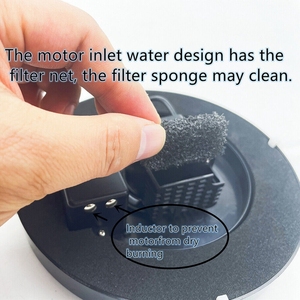 Pompe <span class=keywords><strong>solaire</strong></span> pour <span class=keywords><strong>fontaine</strong></span> de 16 cm avec batterie 1500 mAh, 3 W, flottante, pour bain d'oiseaux, avec 6 lumières LED RGB pour jardin, étang, piscine, cour - Product Image 3