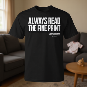 Siempre Lee la letra fina Camiseta de anuncio de Big Brother 2025 - Product Image 3