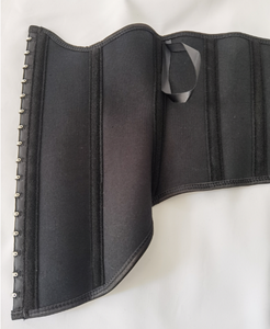 Fajas Colombianas de Marca Propia Entrenador de Cintura de Látex de Alta Compresión Corsé Top para Mujer Faja Reductora Bajo Busto de Látex - Product Image 4