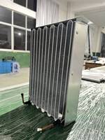 Échangeur de chaleur à microcanaux en aluminium à ailettes transversales à haute efficacité et économie d'énergie