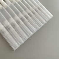 Tube vide transparent de 2,3 ml en plastique de haute qualité pour rouge à lèvres liquide, huile à cuticules, vernis à ongles, accessoires de maquillage et de soin de la peau