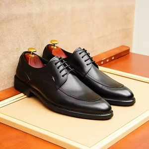 Chaussures Oxford pour hommes de style britannique de haute qualité, imperméables, en cuir véritable, doublure en cuir véritable, toutes saisons, pour le bureau, formelles, professionnelles - Product Image 6