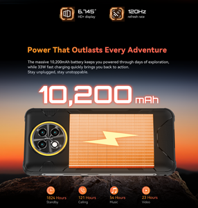 Nuevo Teléfono Inteligente Robusto Cubot KingKong ACE 5 Original, Batería de 10200 mAh, Android 16, 8 GB de RAM, 256 GB de ROM, Pantalla de 6.745 Pulgadas, NFC - Product Image 5
