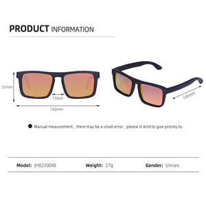 Sunglasses Arrivals Fashion Sunglasses Shades <b>Mirror</b> Flat Top Square Sunglasses <b>Plastic</b> UV 400 Custom Logo New Unisex - Product Image 5