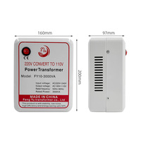 Offre Spéciale produit monophasé 3000VA 220V converti en 110V abaisseur transformateur électrique de puissance