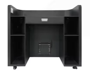 <span class=keywords><strong>Cabina</strong></span> de <span class=keywords><strong>DJ</strong></span> Profesional con Pantalla LED, Mesa con Mostrador y Pantalla LED Plegable para Festivales de Música, Eventos de Discotecas - Product Image 3