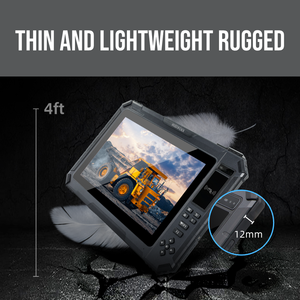 For HUGEROCK T101EX 10.1\&quot; 1000nit High-Light Android Rugged <strong>Tablet</strong> PC Dual Sim 2D Barcode Scanner NFC Reader <strong>Octa</strong> <strong>Core</strong> Industri - Product Image 3