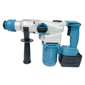 Martillo Demoledor Inalámbrico Recargable de 28 mm de Alta Potencia con Batería de Litio, Martillo Perforador de Concreto de Uso Pesado - Product Image 1