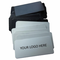 Aluminium anodisé noir Taille personnalisée Aluminium anodisé Métal vierge Nom de marque Plaque de logo en métal
