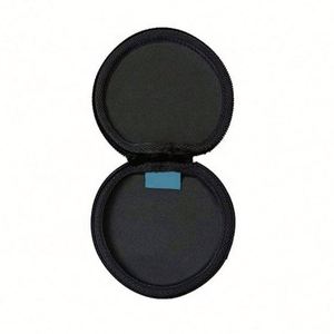 Estuche de Transporte para Audífonos Impermeable de EVA Personalizado, Bolsa de Terciopelo Redonda para Audífonos Digitales - Product Image 4