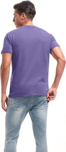 เสื้อยืดลำลองทรงพอดีตัวสำหรับผู้ชายขนาดพลัสไซส์พิมพ์ลายสกรีนผ้าไหม100% - Product Image 3