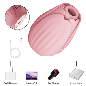 All'ingrosso 10 modalità di vibrazione in Silicone Mini vibratore succhiante femminile rosa capezzolo clitoride stimolatore per adulti prodotti donna - Product Image 6
