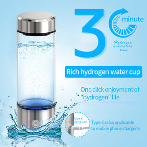 Botella de Agua Hidrogenada con Logotipo Personalizado, Botella de Agua Inteligente Portátil Rica en Hidrógeno, Generador Ionizador de Hidrógeno SPE PEM, Taza Rica en Hidrógeno - Product Image 3