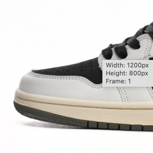 Nuove Scarpe da Basket <span class=keywords><strong>Travis</strong></span> Scotts Stile Black Phantom Olive Reverse Mocha, Scarpe Sportive da Uomo, Scarpe Casual da Corsa Stile Aj1s - Product Image 4