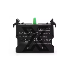 PB1-F-C10 1NO <b>Push</b>-<b>Button</b> <b>Switch</b> Auxiliary Contact Module - Product Image 1
