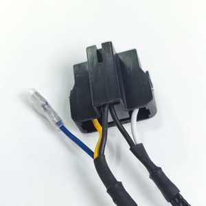 ชุดสายไฟอะแดปเตอร์สำหรับรถจักรยานยนต์,H4ถึง Dual H11 LED ไฟหน้ารถสำหรับ Harley Touring / Trike 2014-2021 - Product Image 3