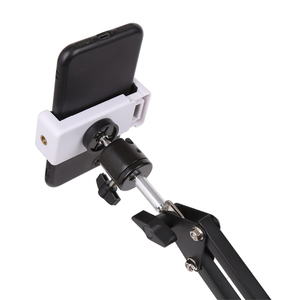 Simock Luce ad Anello per Selfie da 6 Pollici con Supporto Estensibile, 2 Supporti per Telefono, Illuminazione LED con Luminosità Regolabile per YouTube, Live e <span class=keywords><strong>Fotografia</strong></span> - Product Image 6